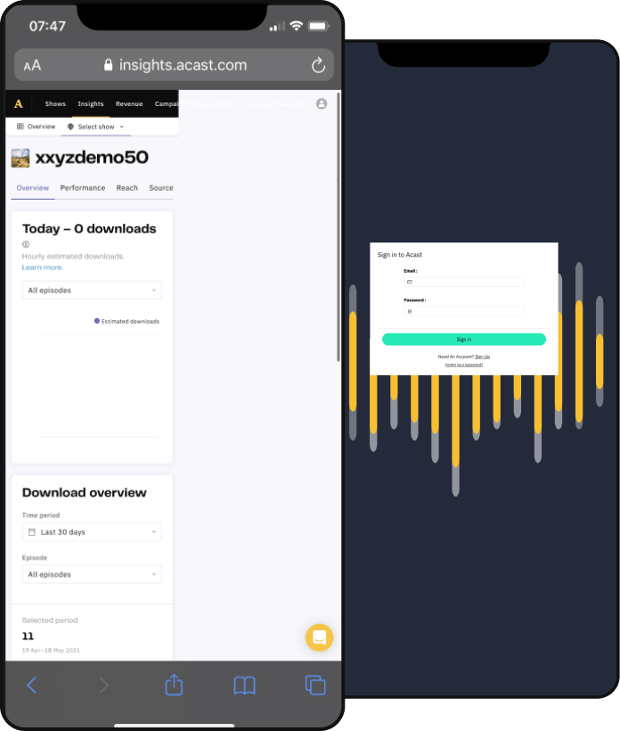 The menu and login page did not adapt to mobile sizes, causing users having to zoom in on content.